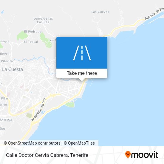 Calle Doctor Cerviá Cabrera map