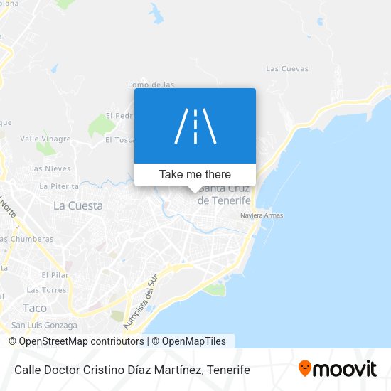 Calle Doctor Cristino Díaz Martínez map