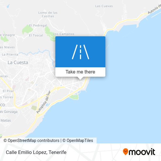 Calle Emilio López map