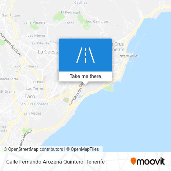 Calle Fernando Arozena Quintero map