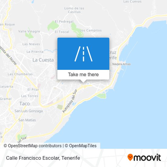 Calle Francisco Escolar map
