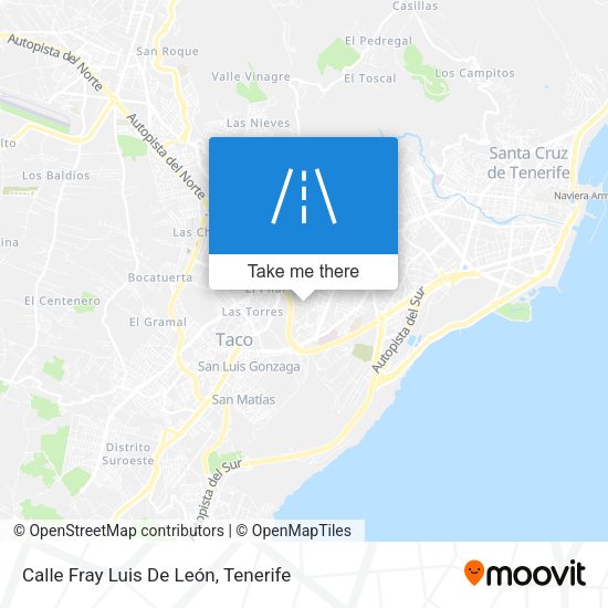 Calle Fray Luis De León map