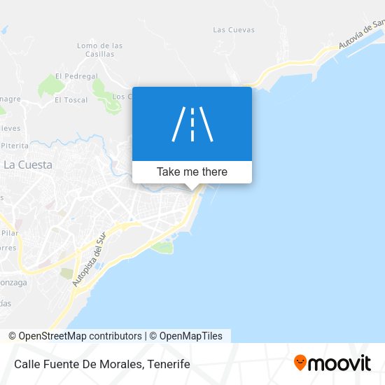 Calle Fuente De Morales map