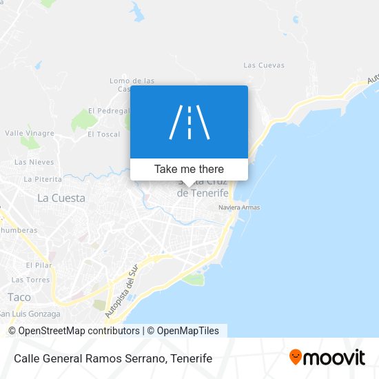 Calle General Ramos Serrano map