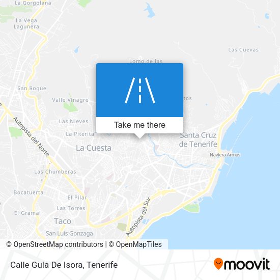Calle Guía De Isora map