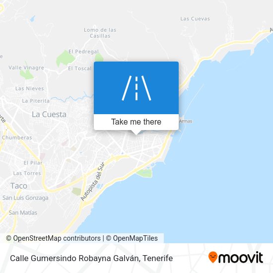 Calle Gumersindo Robayna Galván map