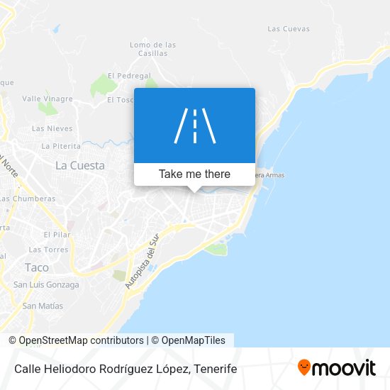 Calle Heliodoro Rodríguez López map