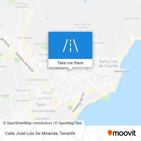 Calle José Luis De Miranda map