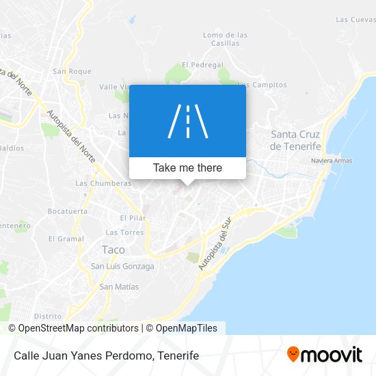 Calle Juan Yanes Perdomo map