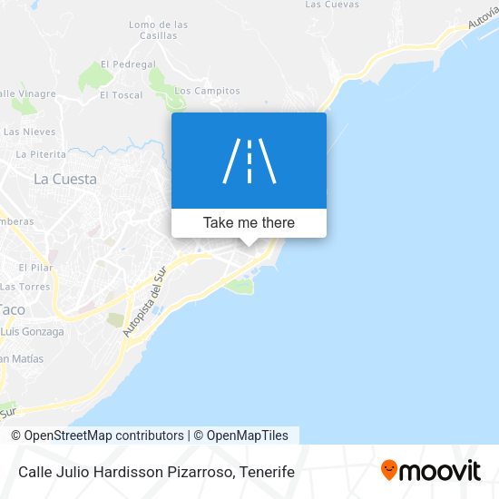Calle Julio Hardisson Pizarroso map