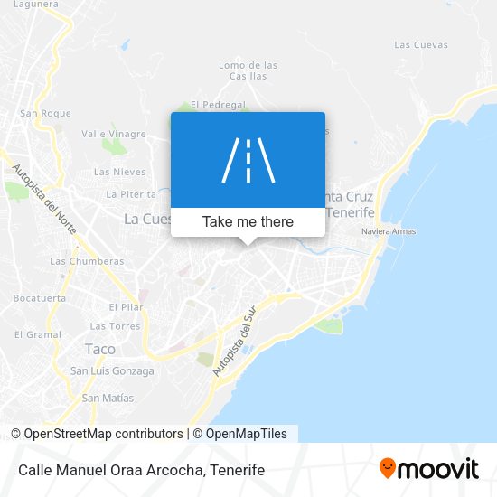 Calle Manuel Oraa Arcocha map