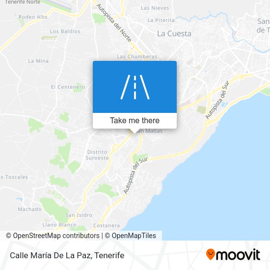 Calle María De La Paz map