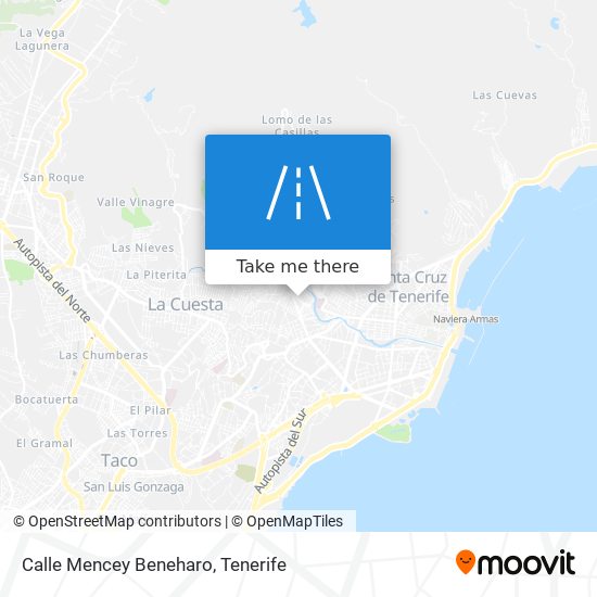 Calle Mencey Beneharo map