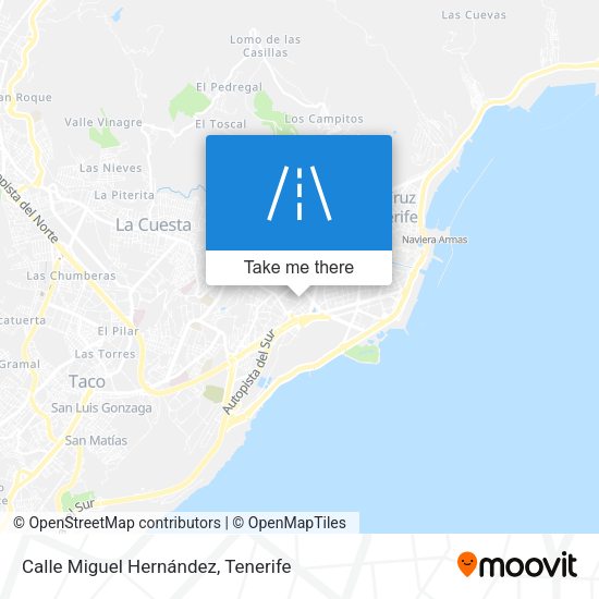 Calle Miguel Hernández map