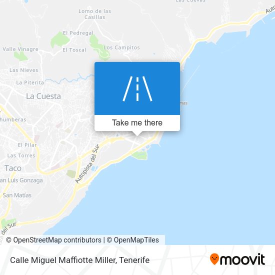 Calle Miguel Maffiotte Miller map