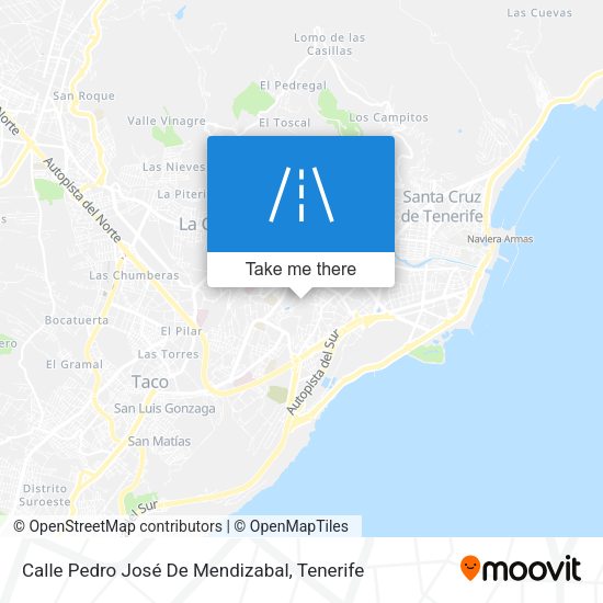 Calle Pedro José De Mendizabal map