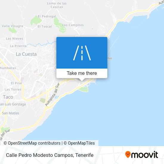 Calle Pedro Modesto Campos map