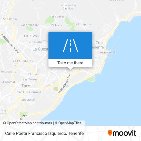 Calle Poeta Francisco Izquierdo map