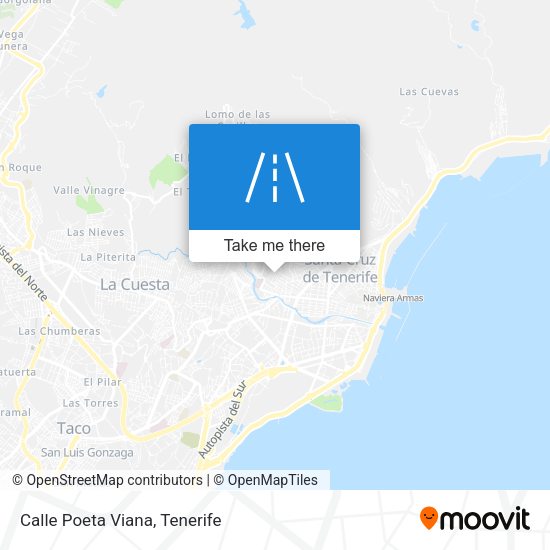 Calle Poeta Viana map