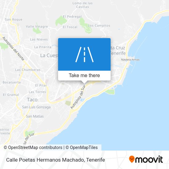 Calle Poetas Hermanos Machado map