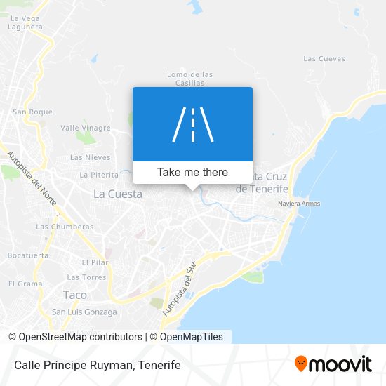 Calle Príncipe Ruyman map