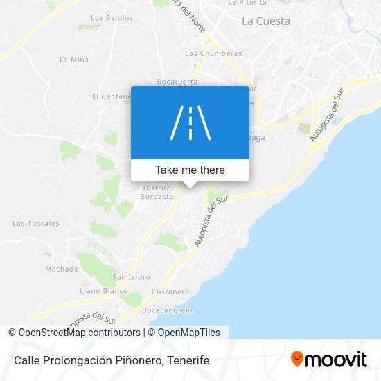 Calle Prolongación Piñonero map