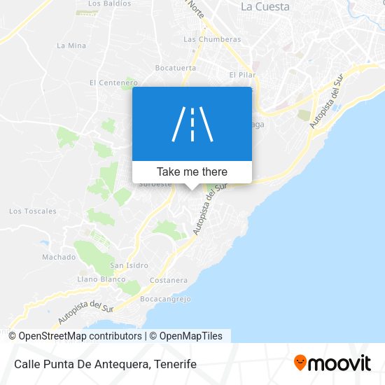 Calle Punta De Antequera map