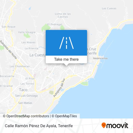 Calle Ramón Pérez De Ayala map