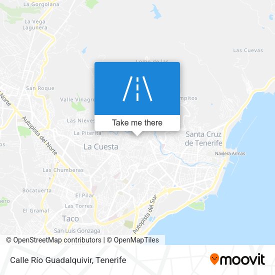 Calle Río Guadalquivir map