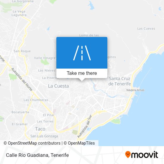 Calle Río Guadiana map