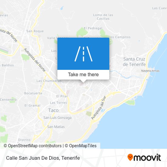 Calle San Juan De Dios map