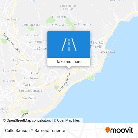 Calle Sansón Y Barrios map