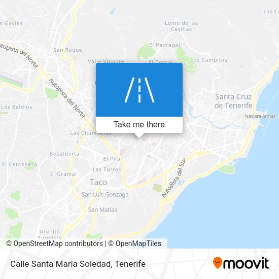 Calle Santa María Soledad map