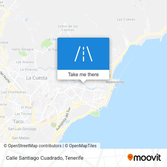 Calle Santiago Cuadrado map