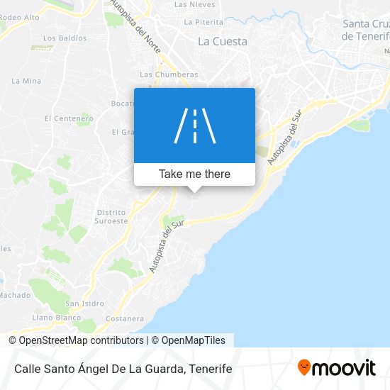 Calle Santo Ángel De La Guarda map