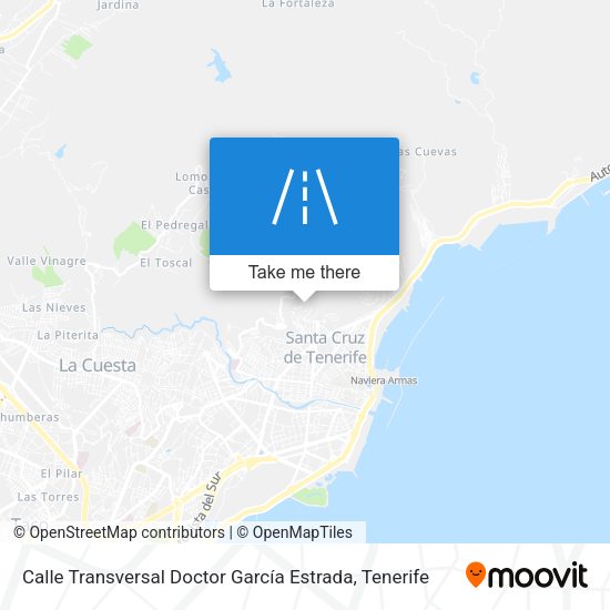 Calle Transversal Doctor García Estrada map