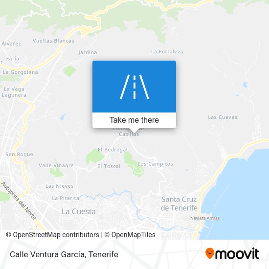Calle Ventura García map