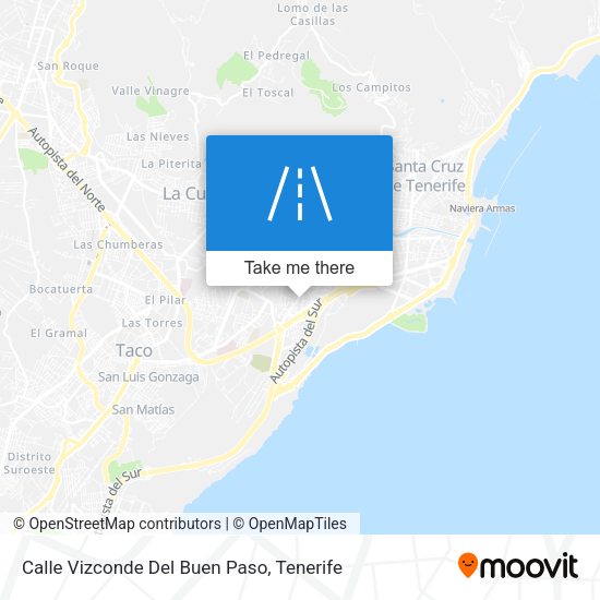 Calle Vizconde Del Buen Paso map
