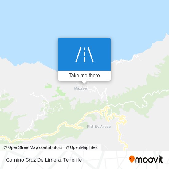Camino Cruz De Limera map