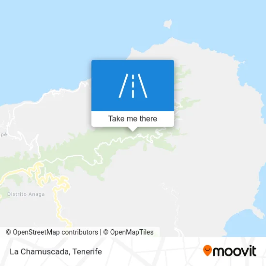 La Chamuscada map