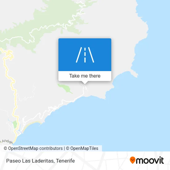 Paseo Las Laderitas map