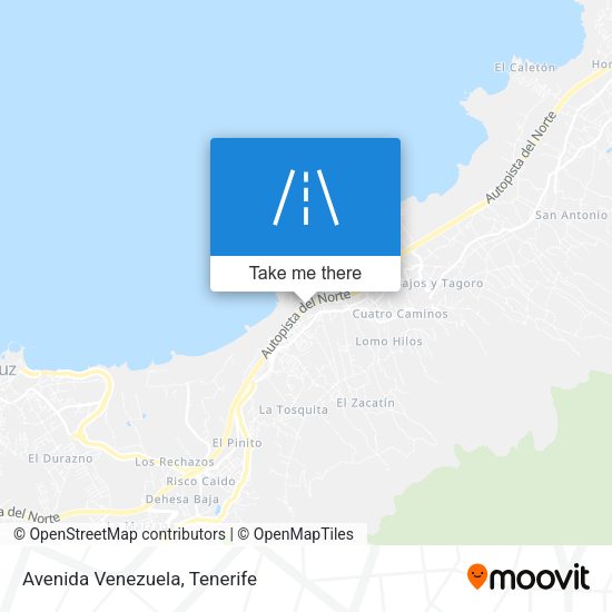 Avenida Venezuela map