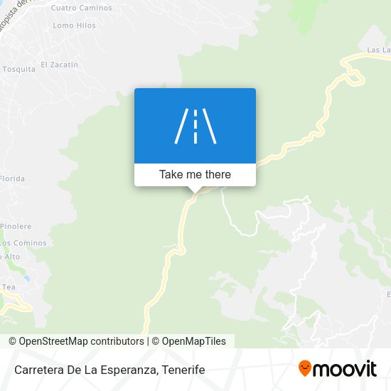 Carretera De La Esperanza map