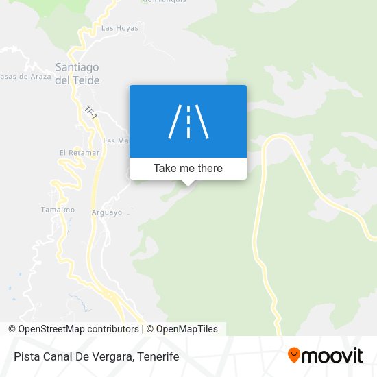 Pista Canal De Vergara map