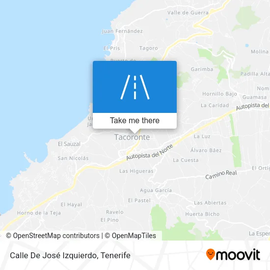 Calle De José Izquierdo map