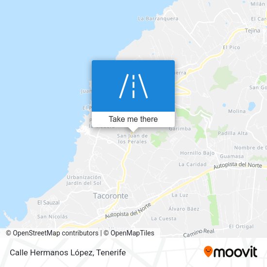 Calle Hermanos López map