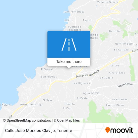 Calle Jose Morales Clavijo map