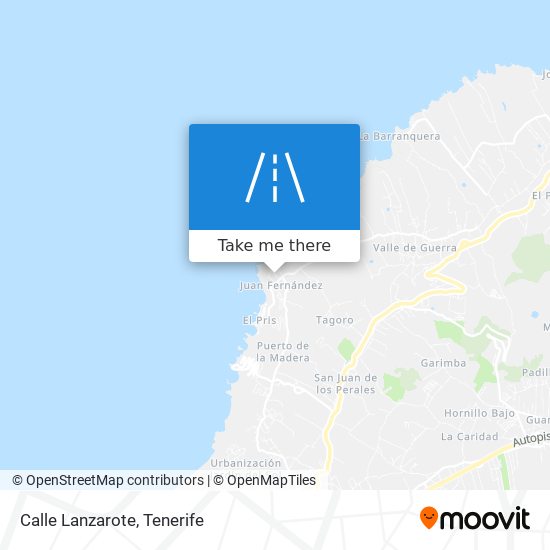 Calle Lanzarote map