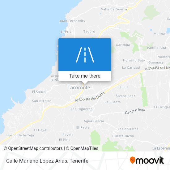 Calle Mariano López Arias map