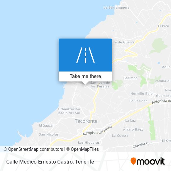 Calle Medico Ernesto Castro map